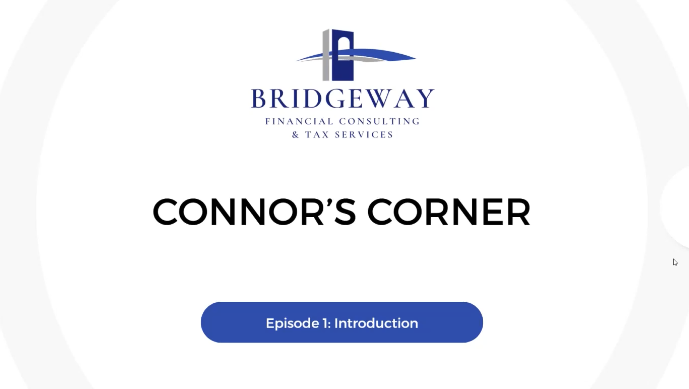 Connors Corner Episode 1